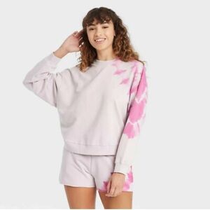 Pink Tie-Dye PJ Set